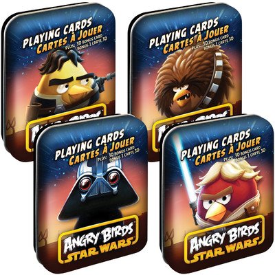 Angry Birds Star Wars Playing Cards Assorted Characters